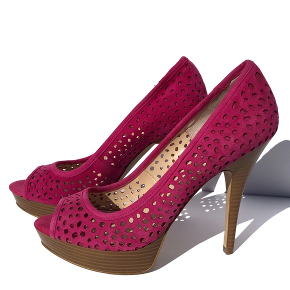 Enzo Angiolini Shoes - Enzo Angiolini Easully Peep Toe Heels size 7.5